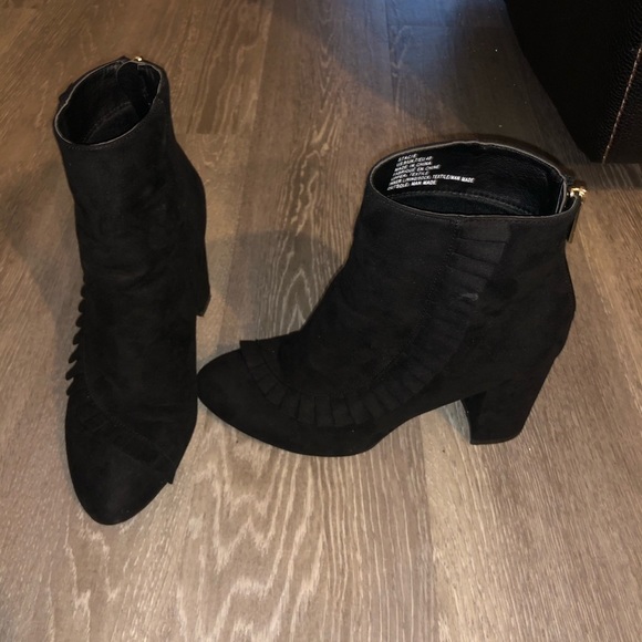 JustFab Stacie Bootie Black Size 9 - Picture 3 of 9